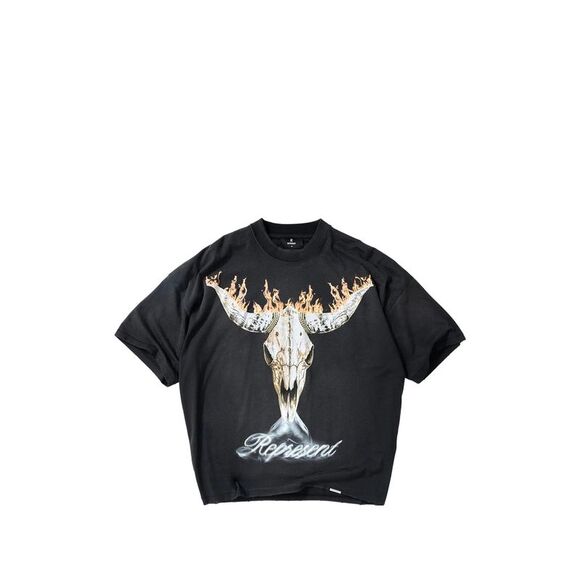 Represent Black T-Shirts & Vests - T-Shirts Men